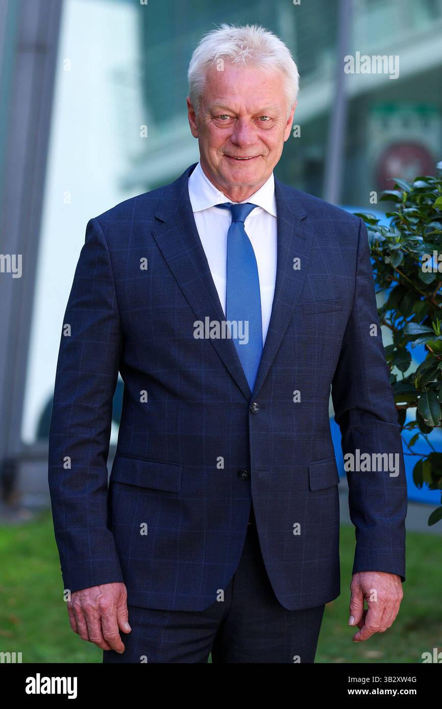 Pressekonferenz nach Sitzung des CSU-Vorstands am 28.04.2025 in der CSU Landesleitung in München Alois Rainer  Landwirtschaftsminister Deutschland  *** Press conference after the meeting of the CSU Executive Committee on 28 April 2025 at the CSU regional office in Munich Alois Rainer Minister of Agriculture Germany xstx Stock Photo