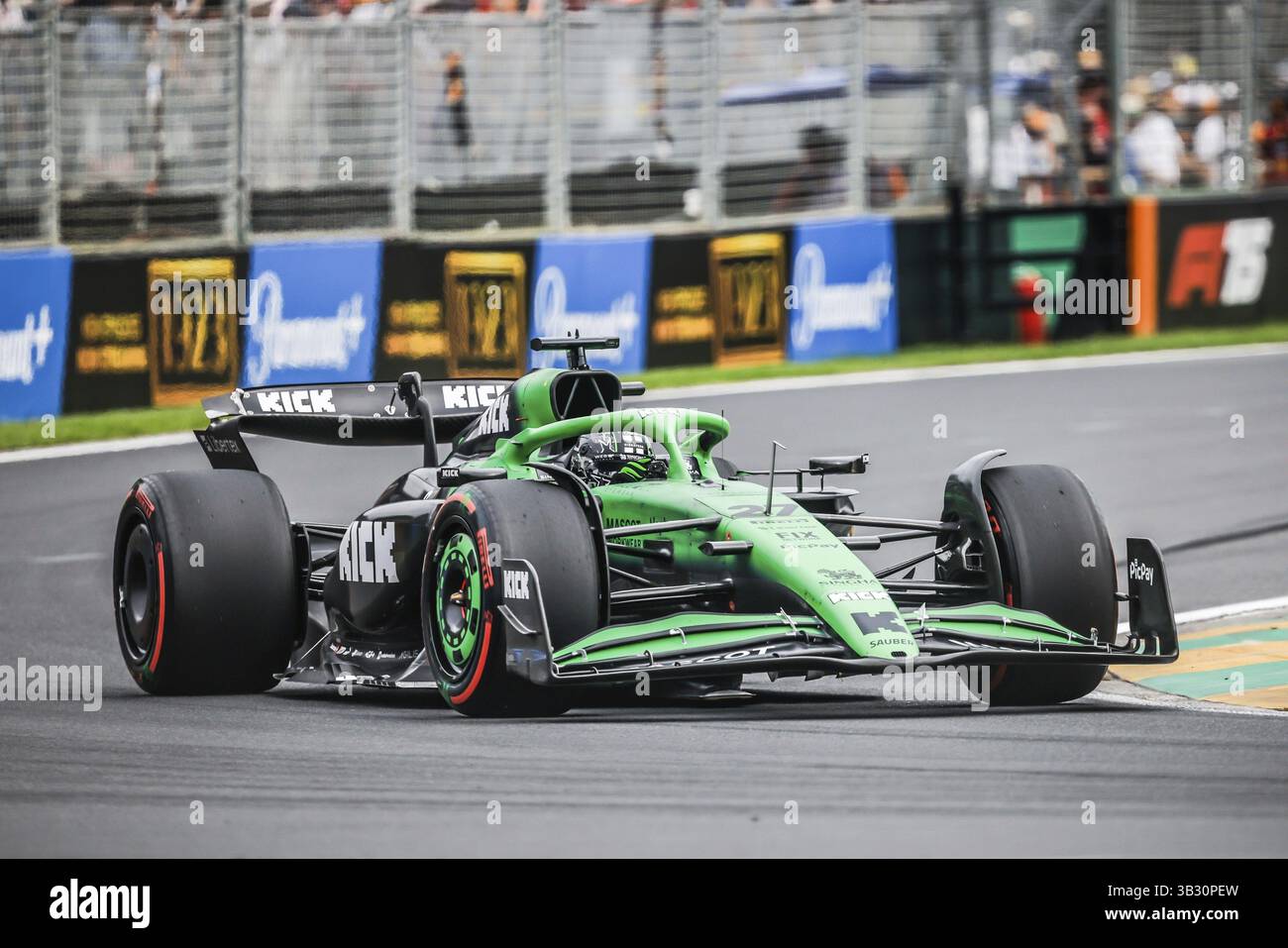 Nico Hülkenberg au volant de la Stake F1 Team C45 lors d