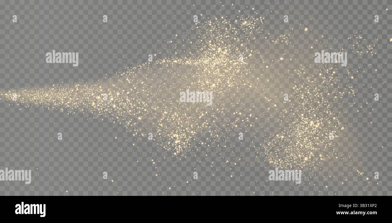 A beautiful scattering of golden glitter particles that are perfect for ...