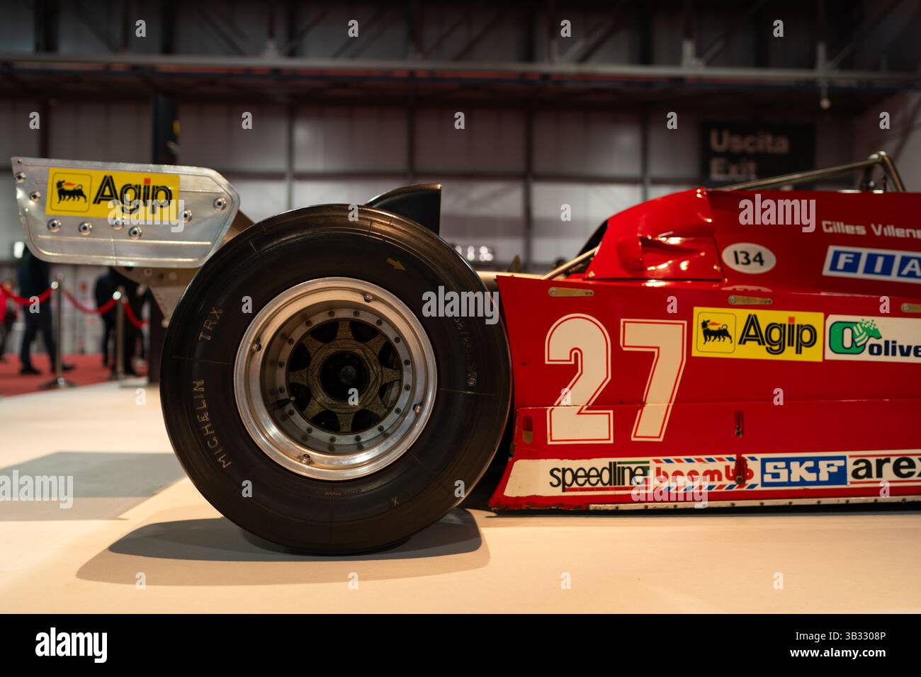 Milan, Italy - 12.11.2022: Vintage Formula One racing car exhibition ...