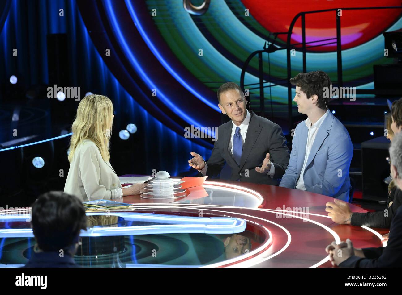 Rome Rai Studios ex Dear. Truth or Dare broadcast Episode five. In