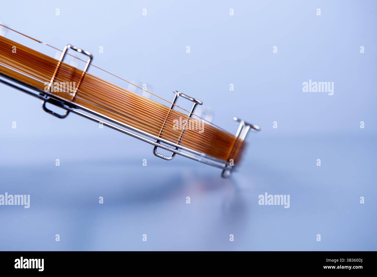 Capillary column. column equipment for Gas chromatography Stock Photo ...