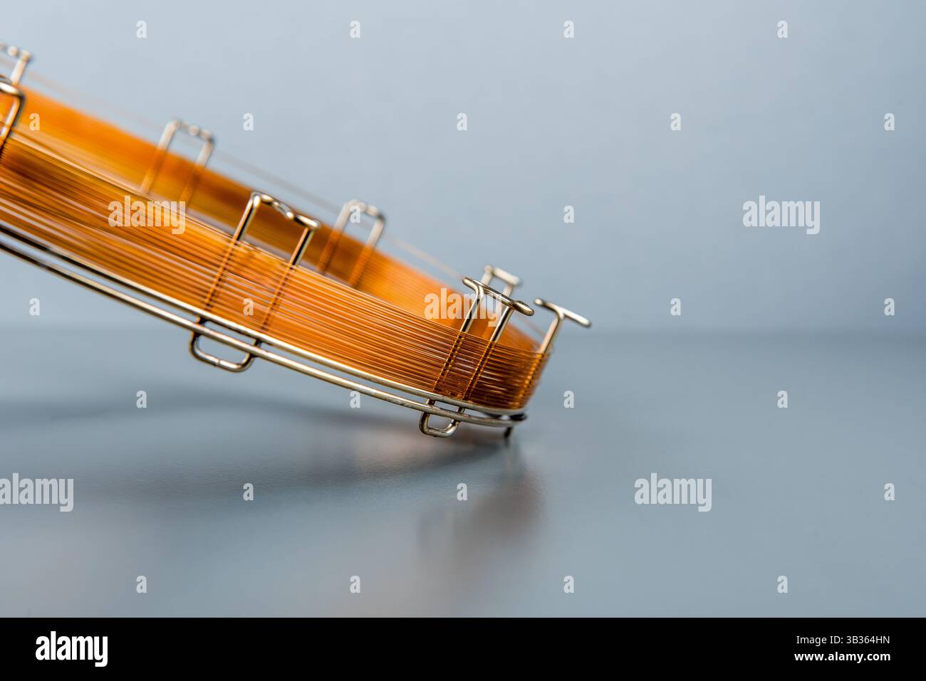 Capillary column. column equipment for Gas chromatography Stock Photo ...