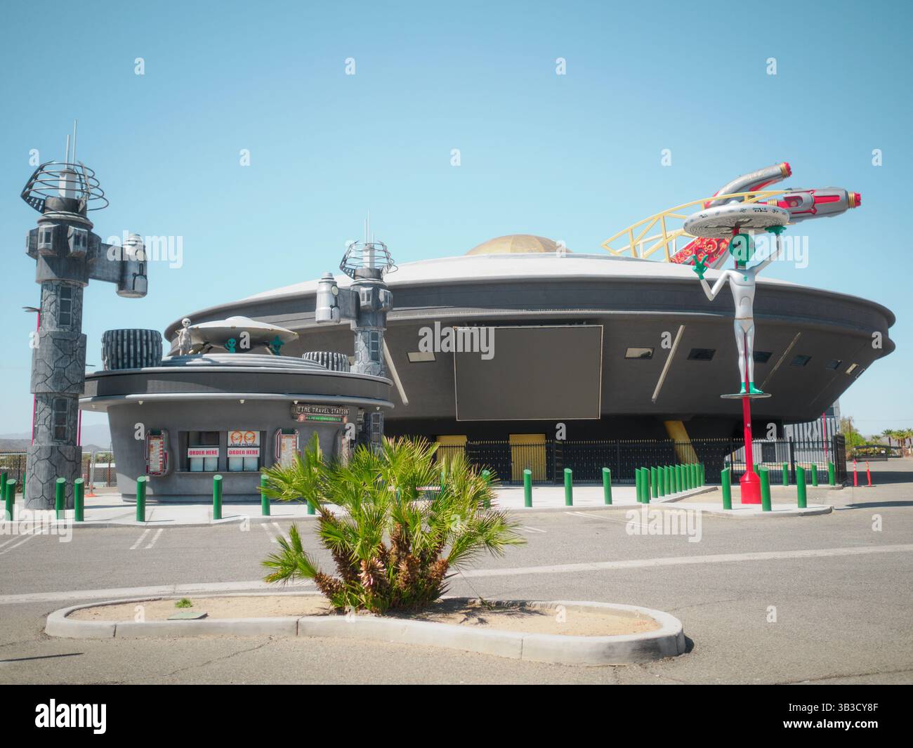 Alien UFO structure - Baker, California - 09 April, 2025 - Alien Fresh ...