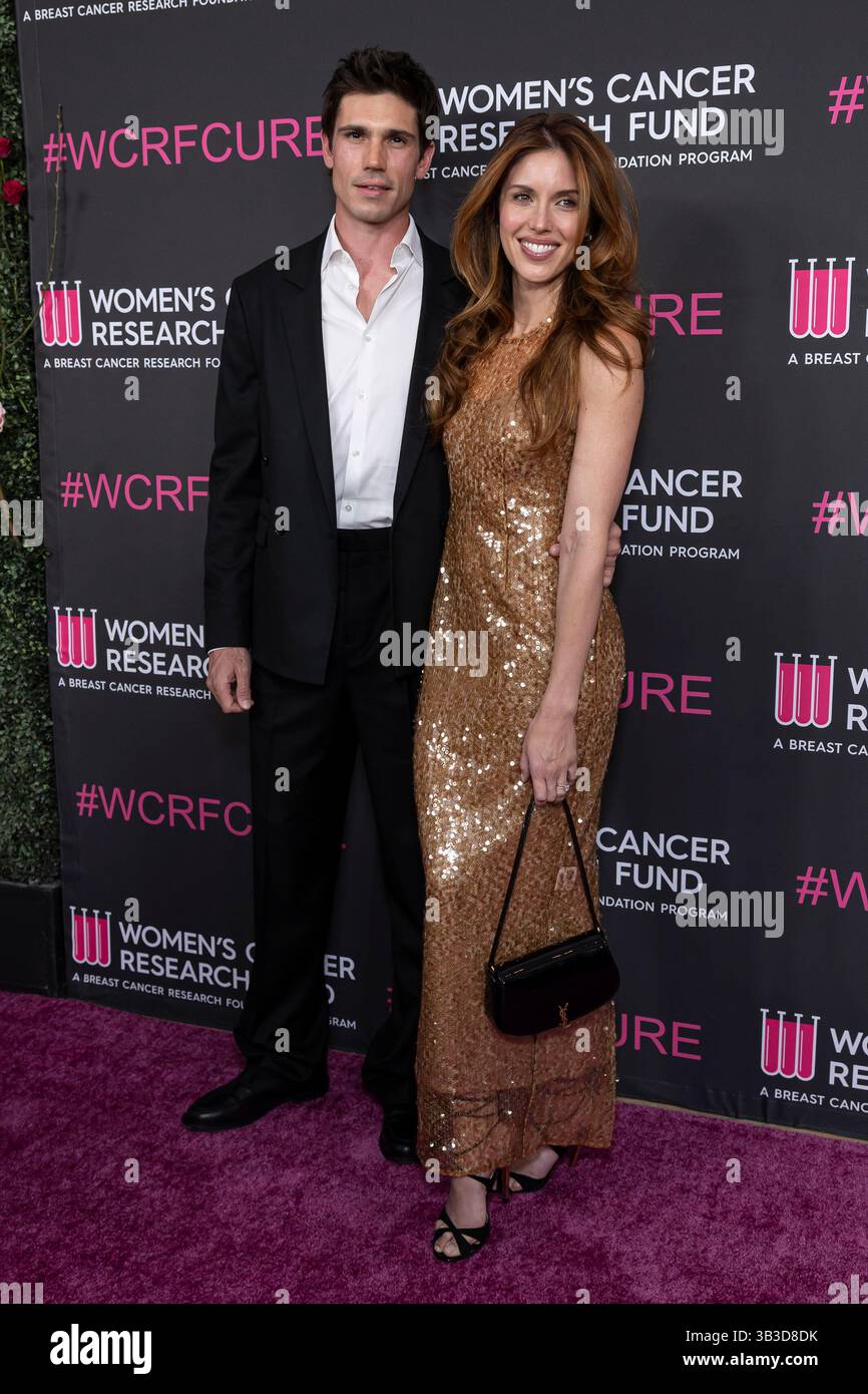 Beverly Hills, USA. 28th Apr, 2025. Tanner Novlan and Kayla Ewell ...