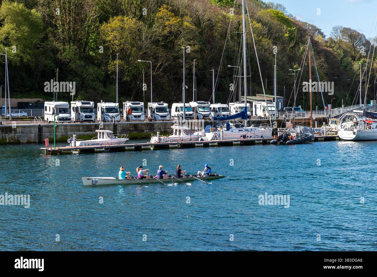 On a warm and sunny Bank Holiday Monday, a 4-woman crew from Bantry Bay ...