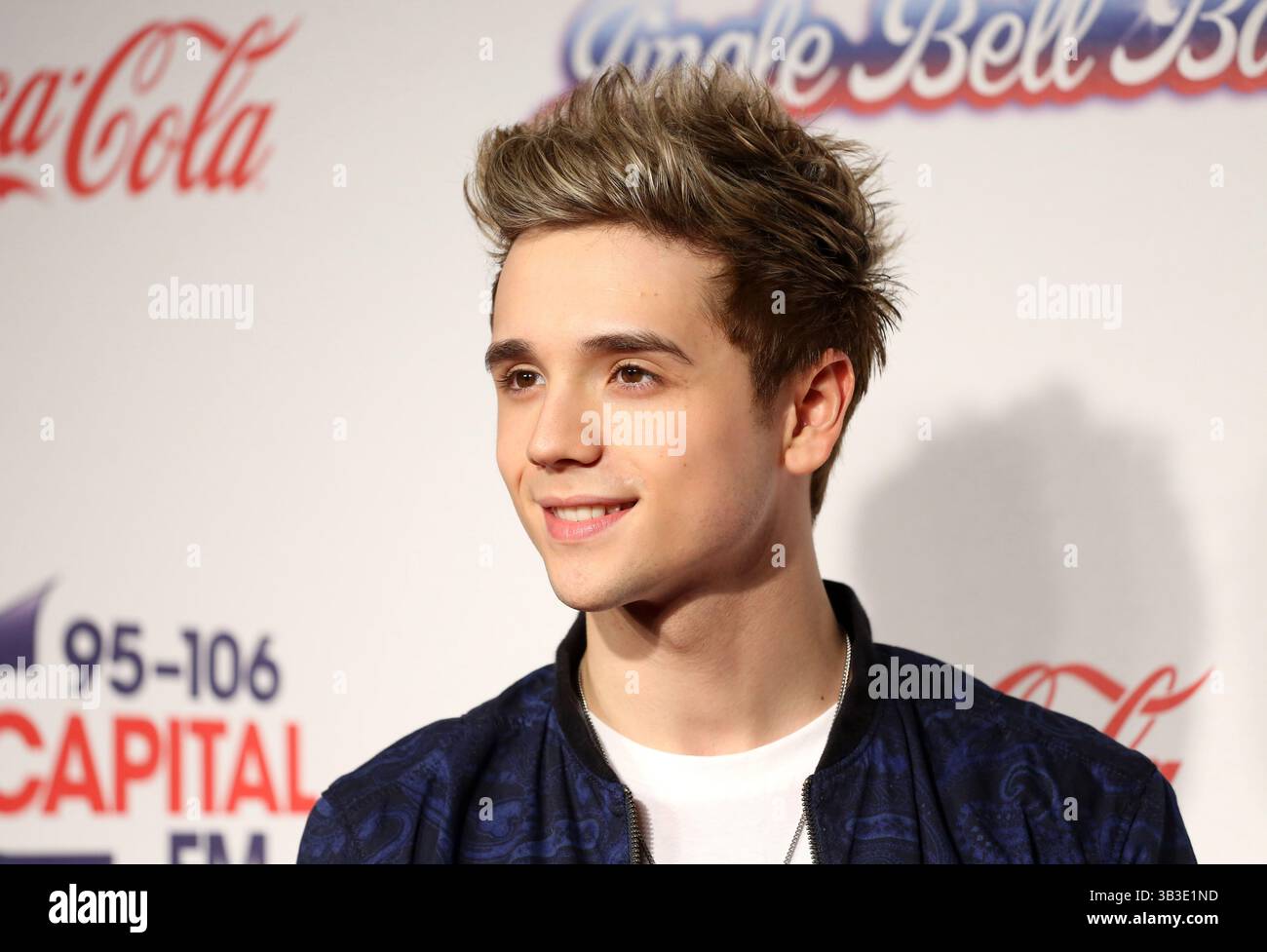 Elyar Fox at the Capital FM Jingle Bell Ball 2013 held at the O2 Arena ...