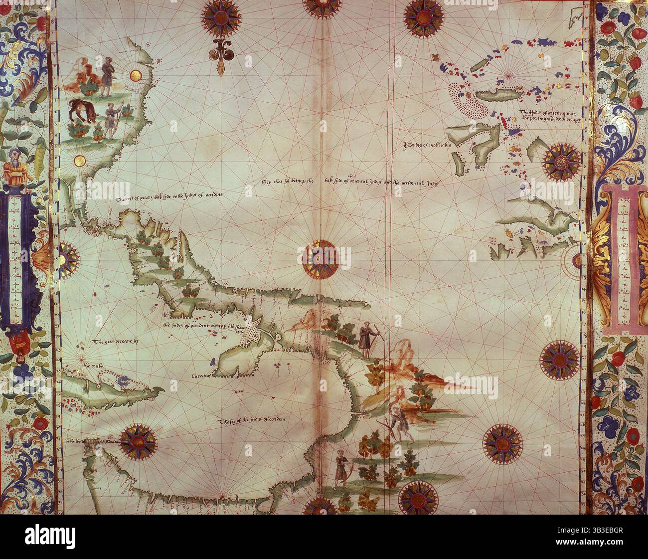 1542 map of america hi-res stock photography and images - Alamy