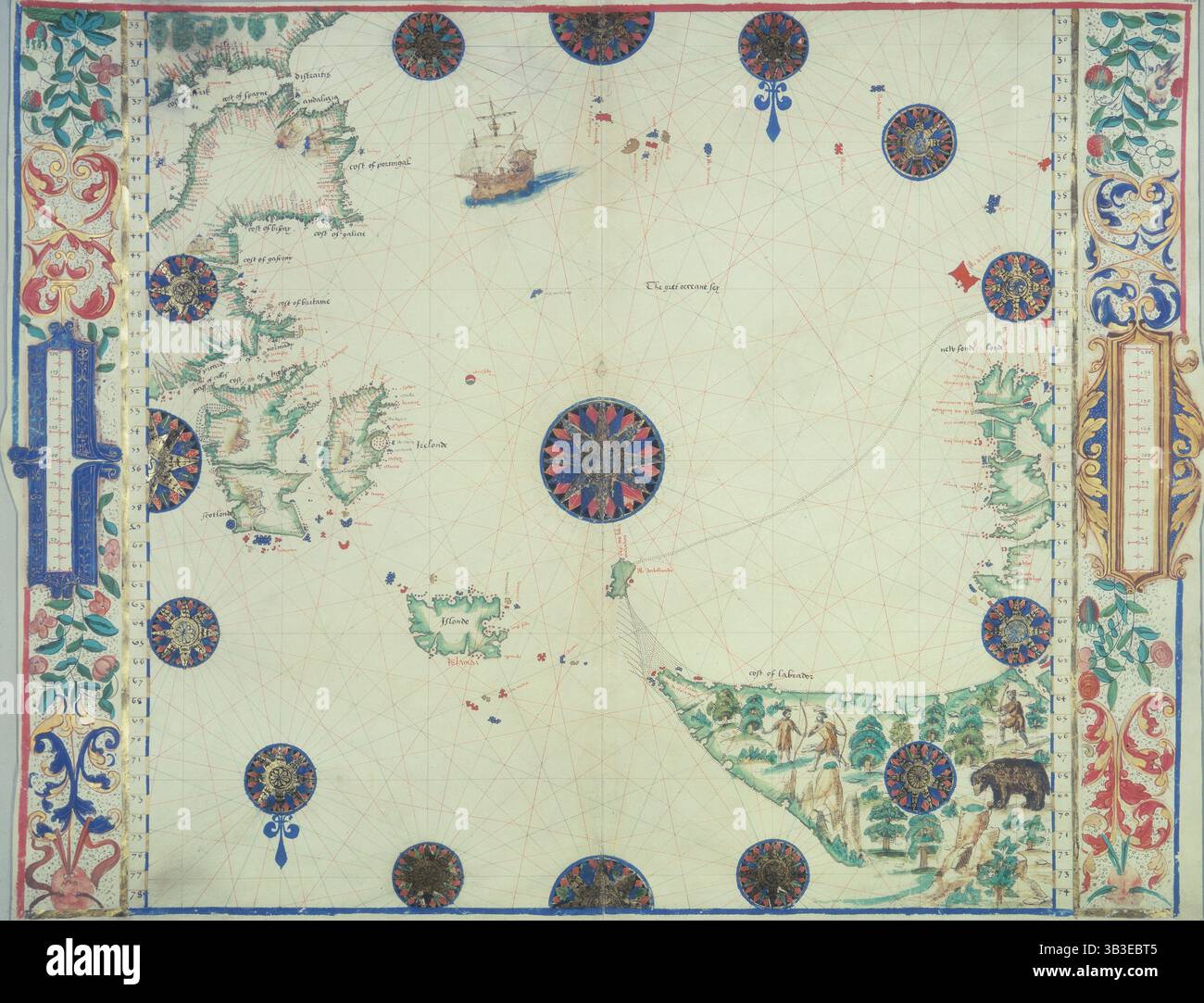 1542 map of america hi-res stock photography and images - Alamy