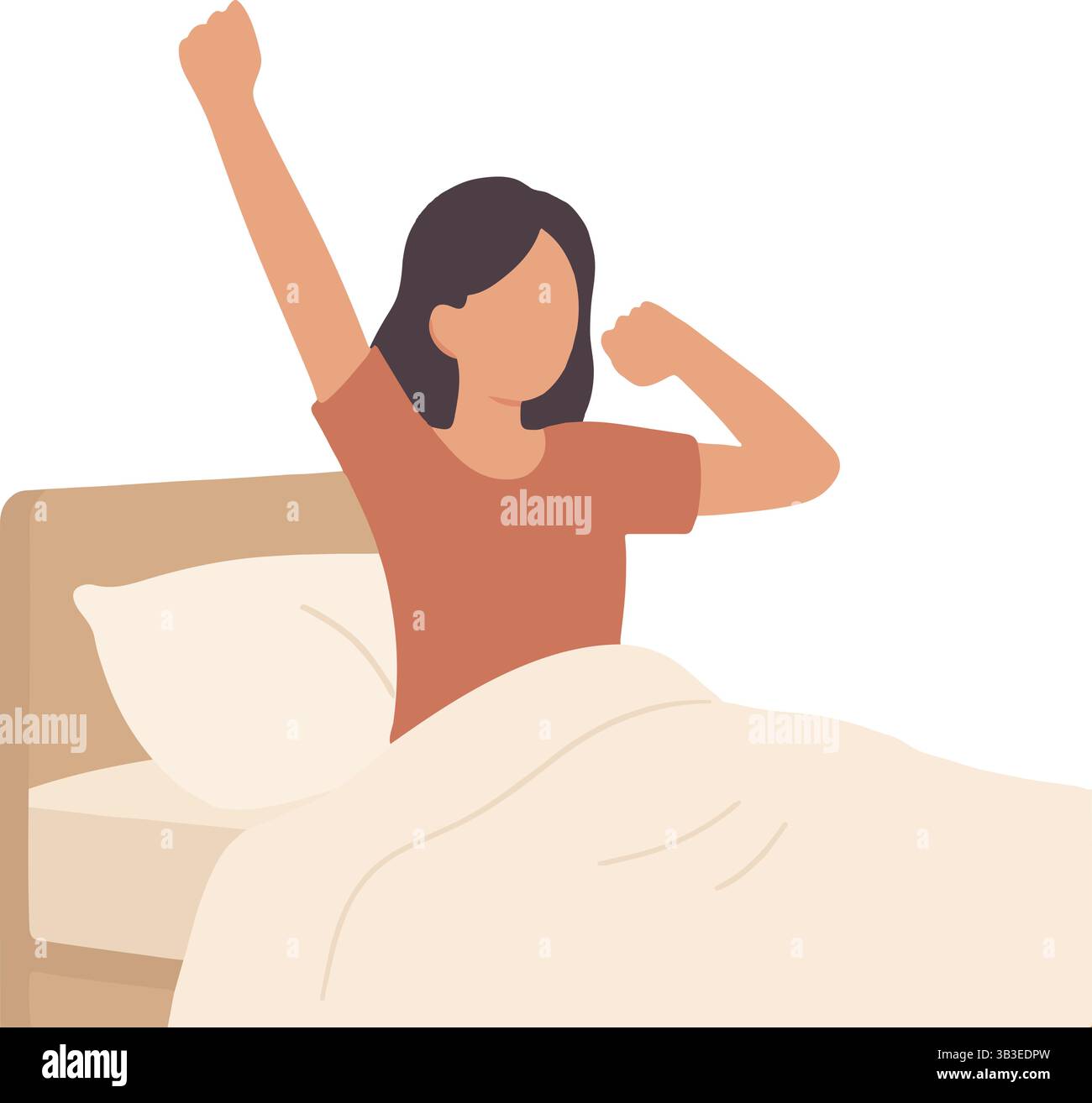 Feeling refreshed Stock Vector Images - Alamy