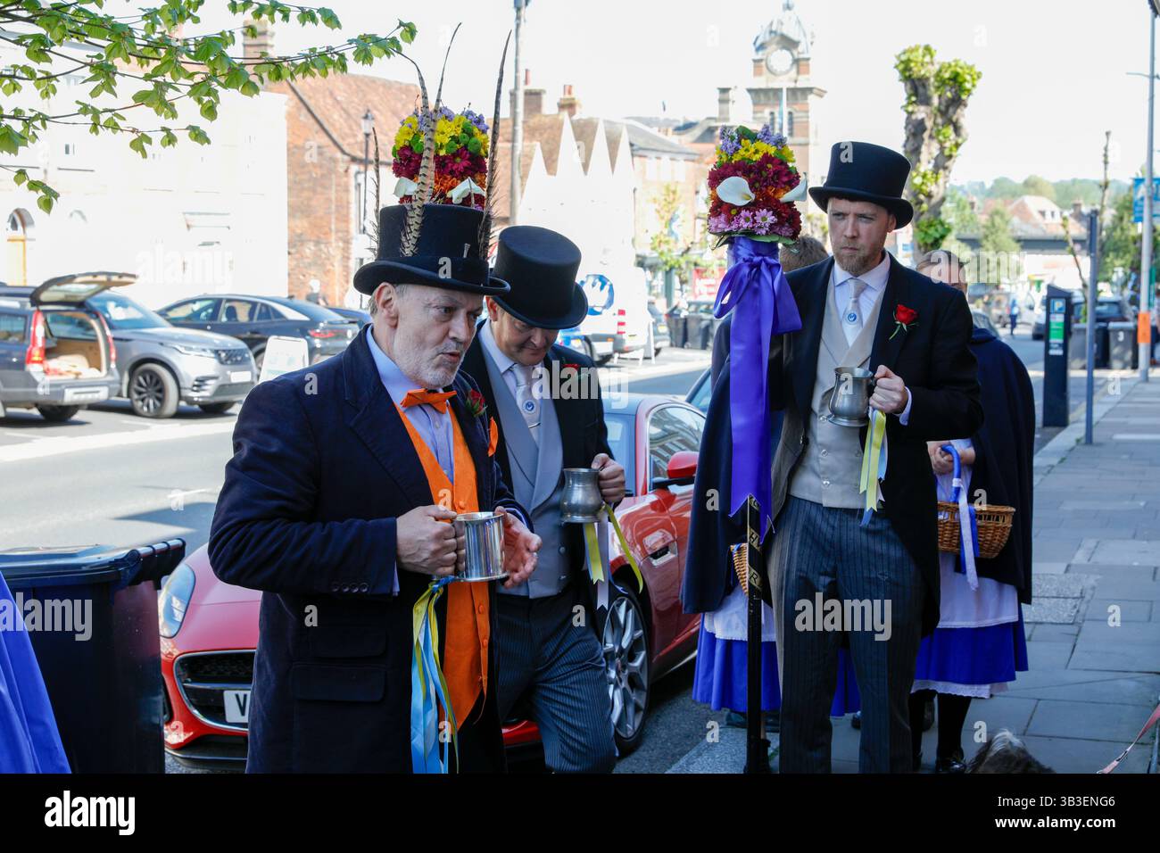 Hocktide Tutti Day Hungerford, Berkshire, UK. 29 April, 2025.Credit: Red Water Images/Alamy Live News Stock Photo