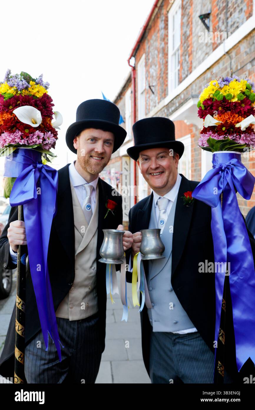 Hocktide Tutti Day Hungerford, Berkshire, UK. 29 April, 2025.Credit: Red Water Images/Alamy Live News Stock Photo