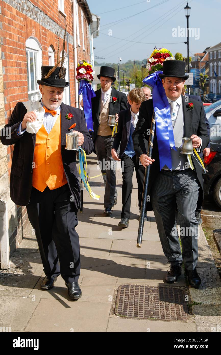 Hocktide Tutti Day Hungerford, Berkshire, UK. 29 April, 2025.Credit: Red Water Images/Alamy Live News Stock Photo