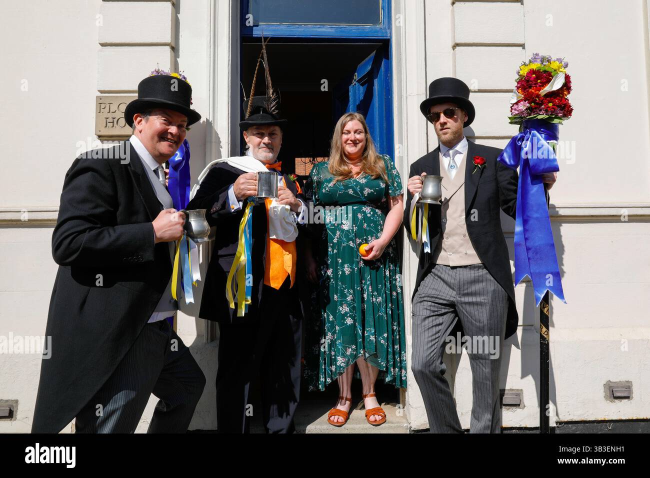 Hocktide Tutti Day Hungerford, Berkshire, UK. 29 April, 2025.Credit: Red Water Images/Alamy Live News Stock Photo