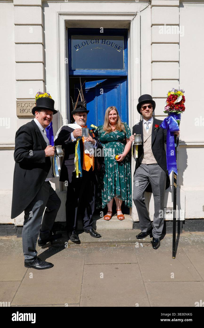 Hocktide Tutti Day Hungerford, Berkshire, UK. 29 April, 2025.Credit: Red Water Images/Alamy Live News Stock Photo