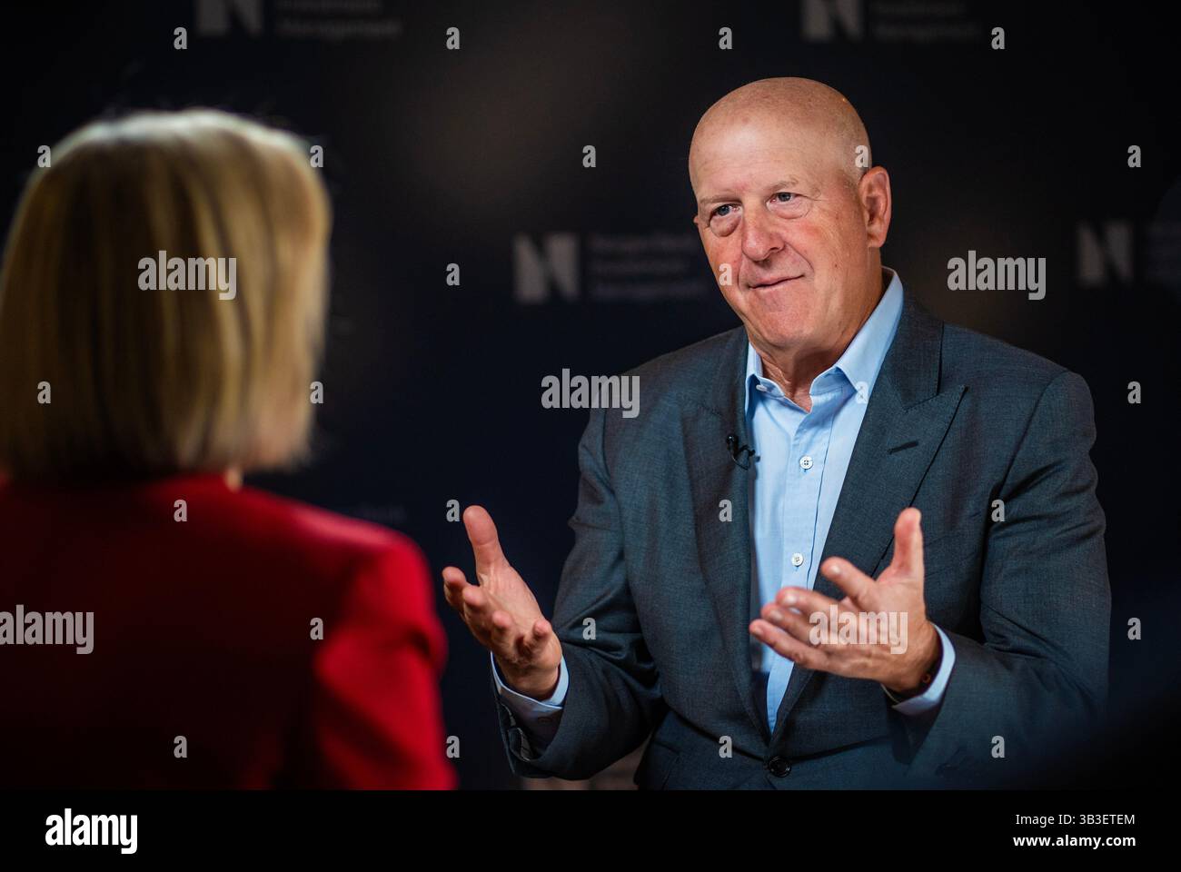 Oslo 20250429. David M. Solomon, CEO of Goldman Sachs during the Oil