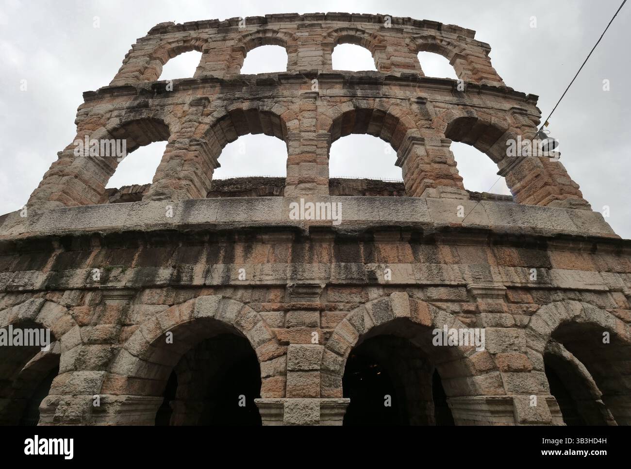 Verona arena italy aerial view hi-res stock photography and images - Alamy