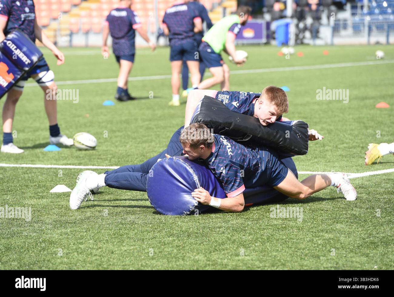 Hive Stadium Edinburgh.Scotland, UK. 29th Apr, 2025. Edinburgh Rugby ...