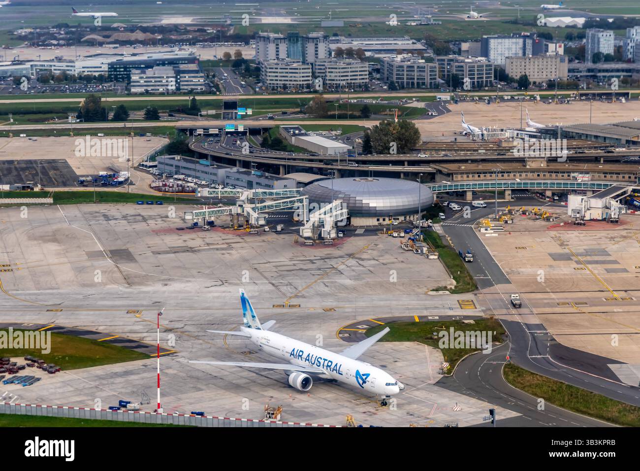 Luxus Flughafen In Frankreich Fotosnull