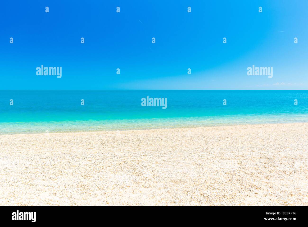 The Vignanotica beach, in Apulia region, north Italy Stock Photo