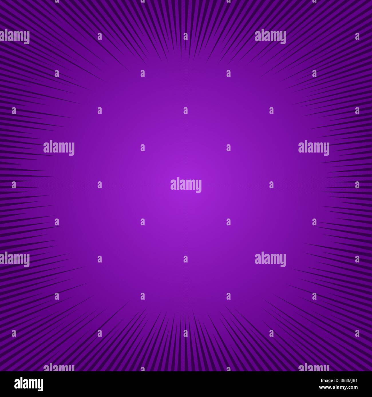 Abstract purple striped retro comic background with halftone Stock Vector