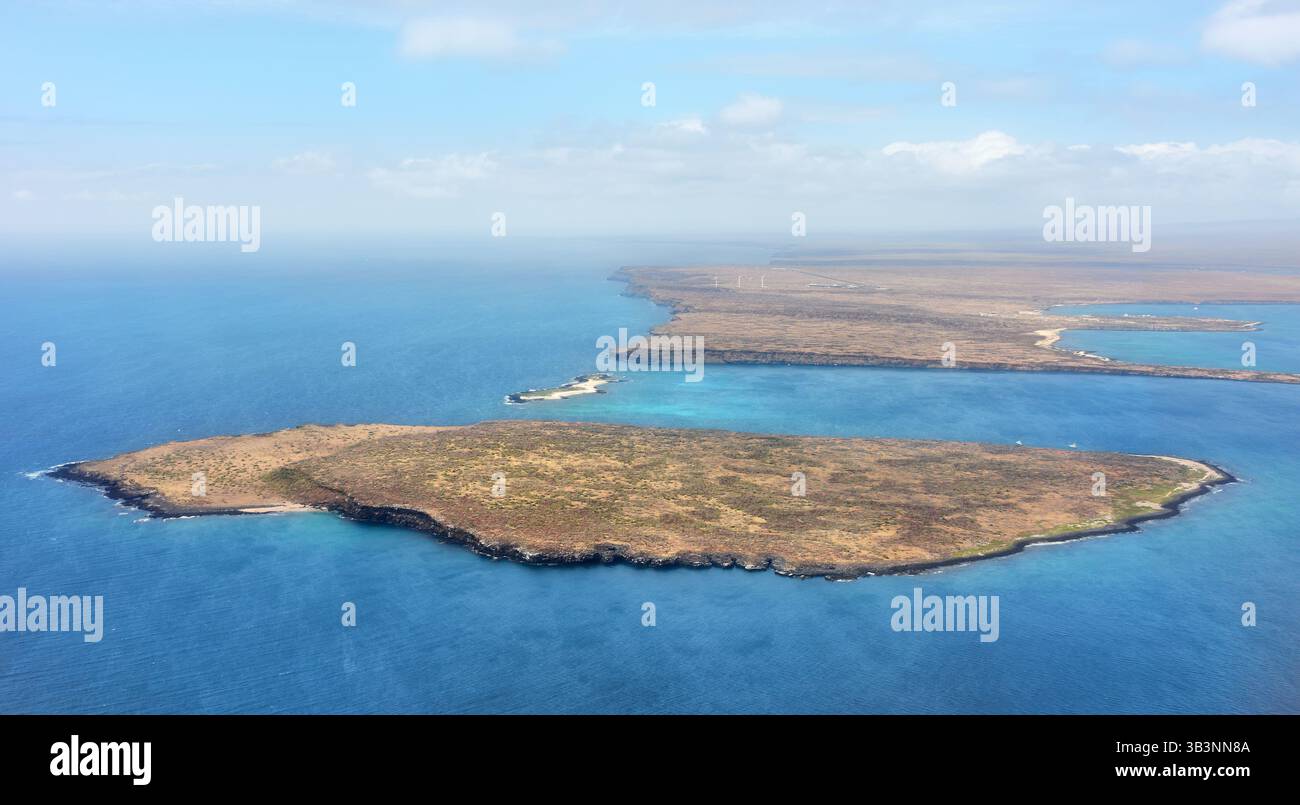 Galapagos islands aerial view hi-res stock photography and images - Alamy