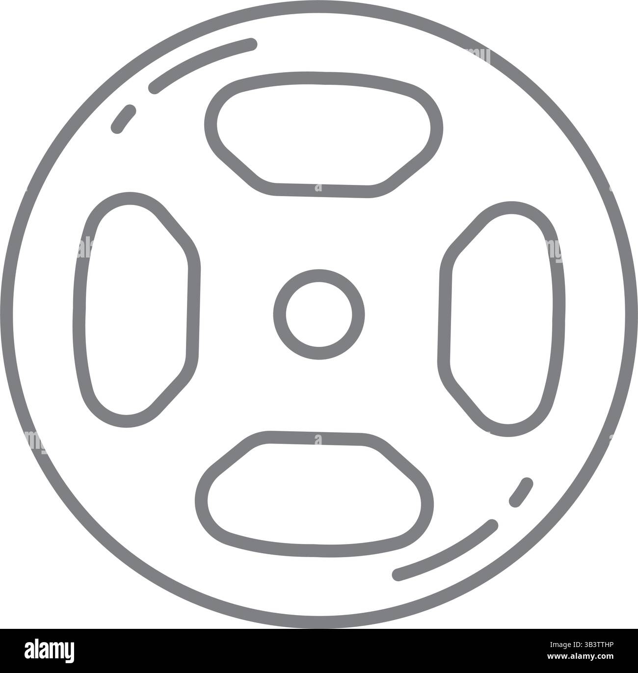 Weight plate icon vector Stock Vector Images - Alamy