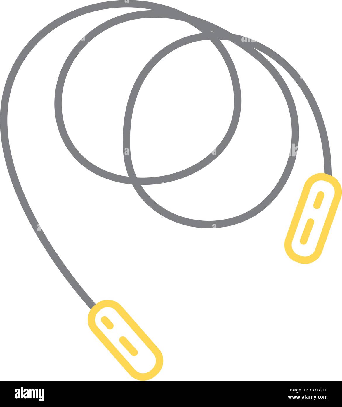 Jump rope icon. Vector illustration Stock Vector Image & Art - Alamy
