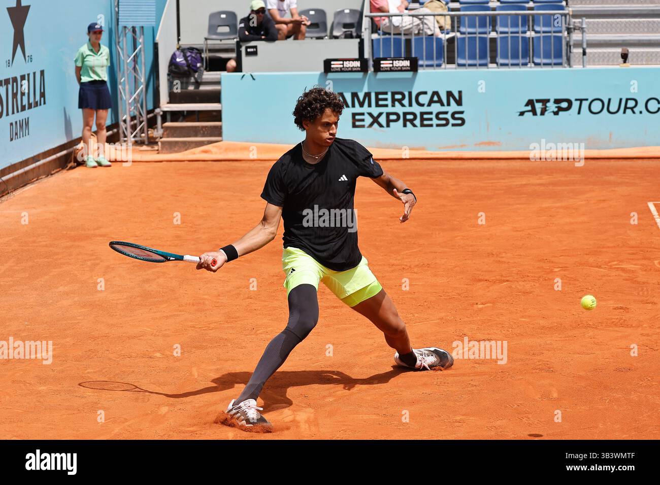 Madrid, Spain. 29th Apr, 2025. Gabriel Diallo (CAN) Tennis Gabriel