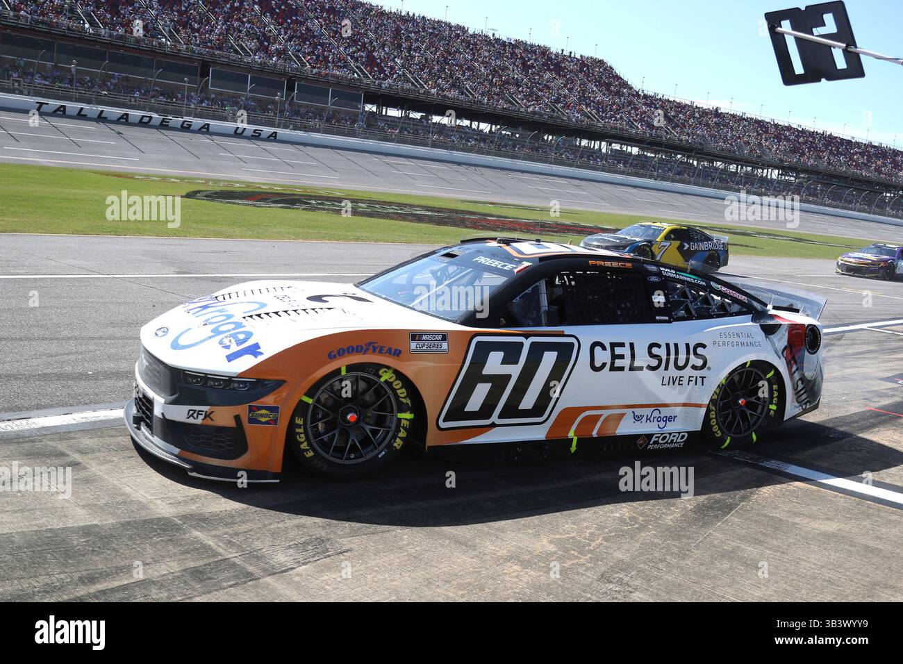 TALLADEGA, AL - APRIL 27: Ryan Preece (#60 RFK Racing Kroger/CELSIUS ...