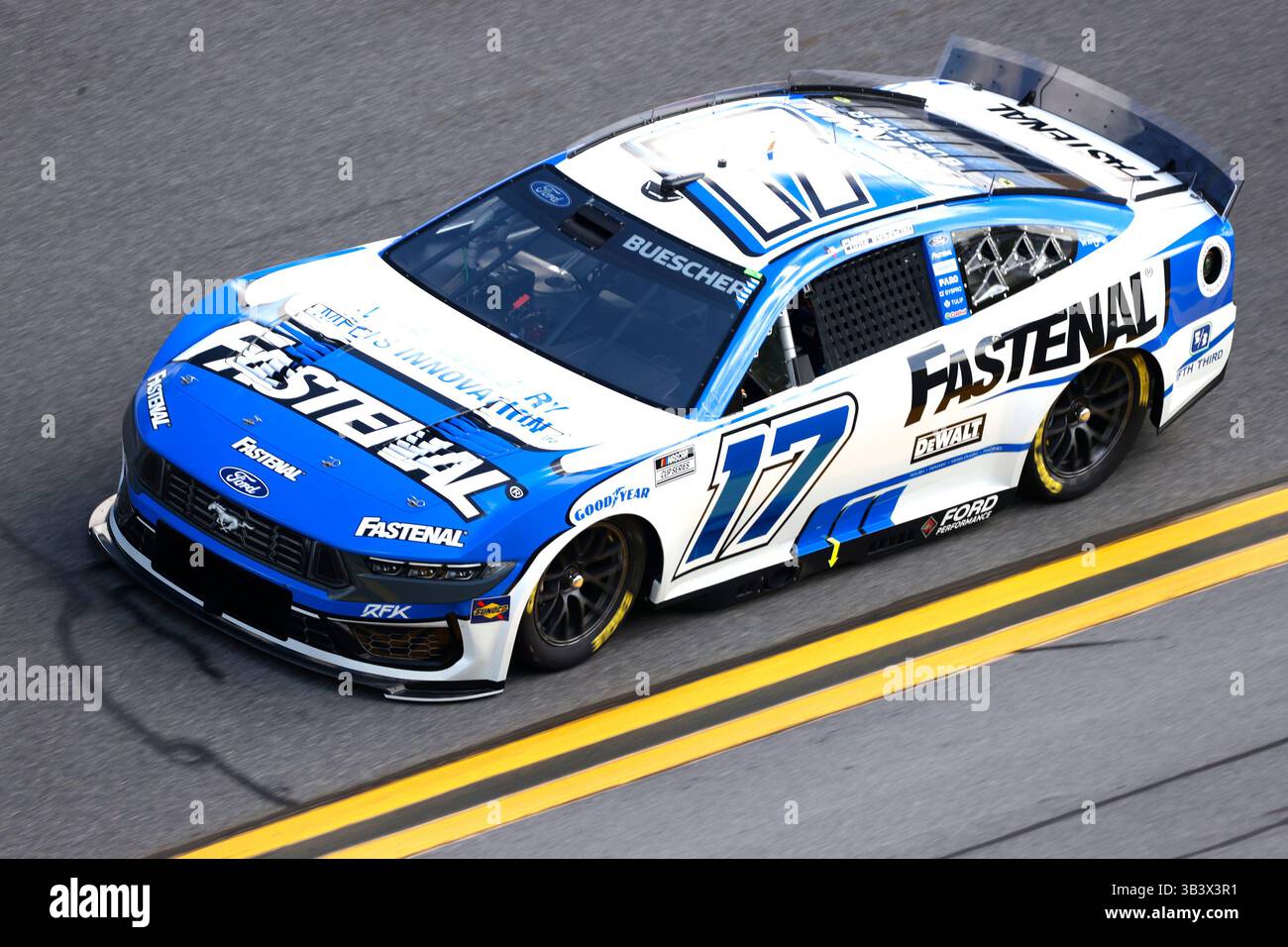 DAYTONA BEACH, FL - FEBRUARY 12: Chris Buescher (#17 RFK Racing ...
