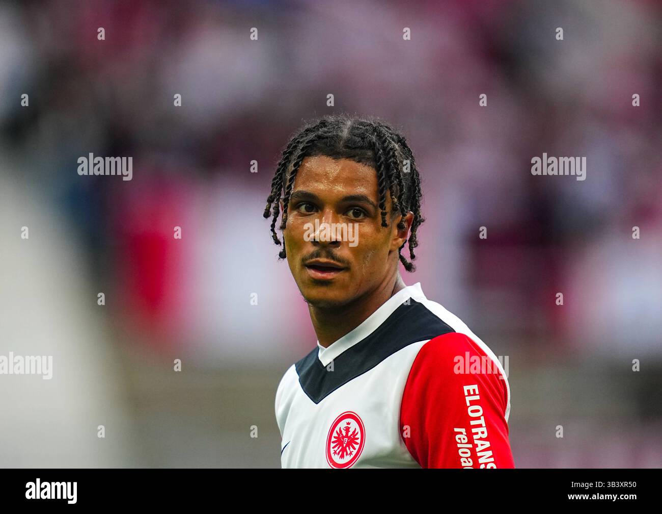 Frankfurt, Germany. 26th Apr, 2025. April 26 2025: Jean-Mattéo Bahoya ...