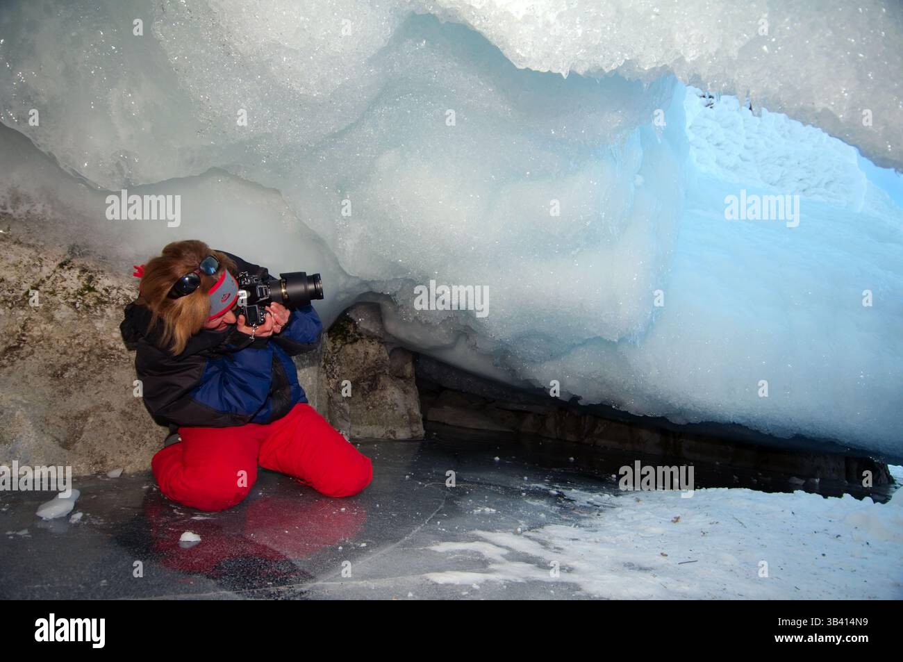 March 06, 2011 - Lake Baikal, Siberia, Russia - Frozen scenes at Lake ...