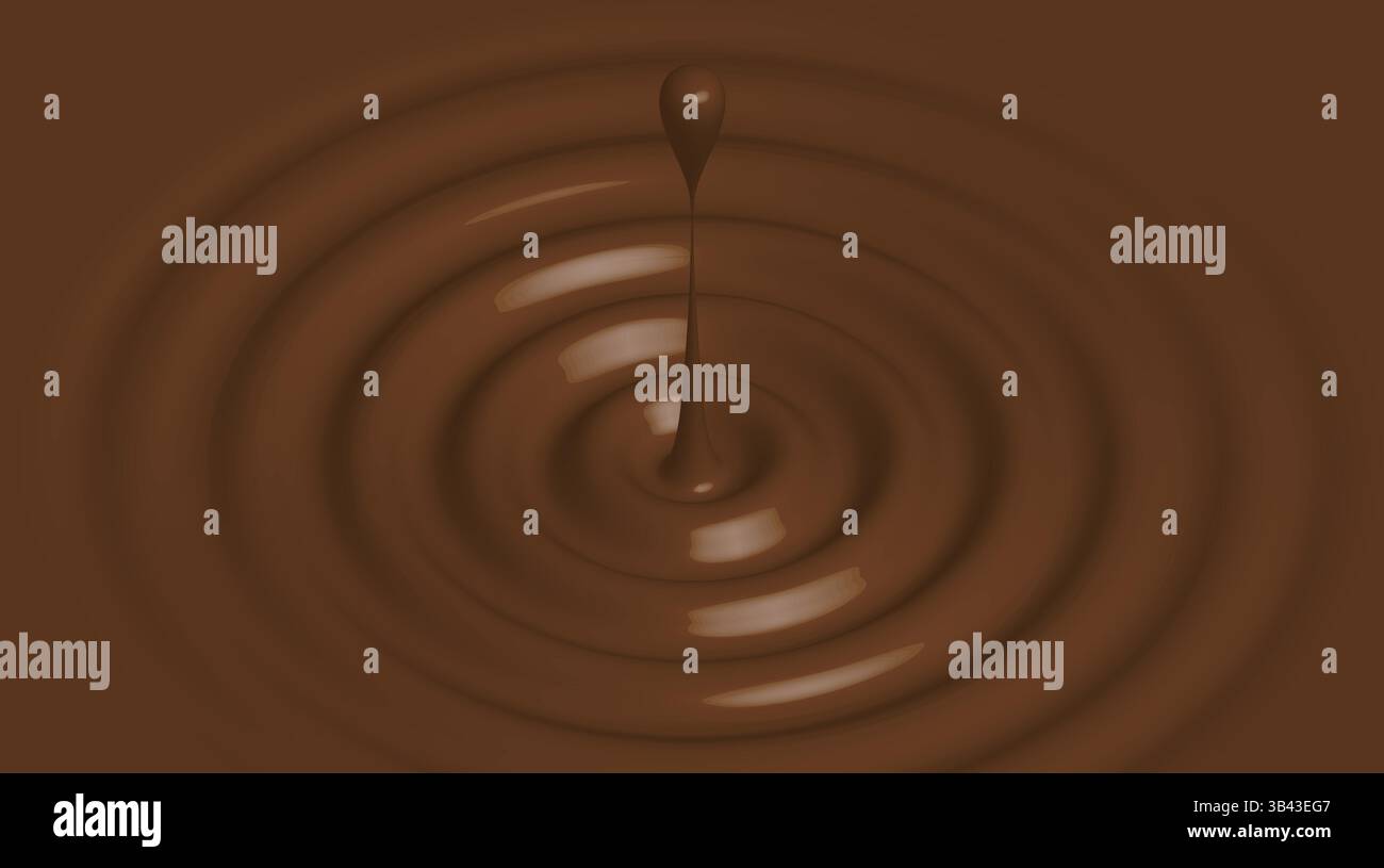 Coffee splashing Stock Vector