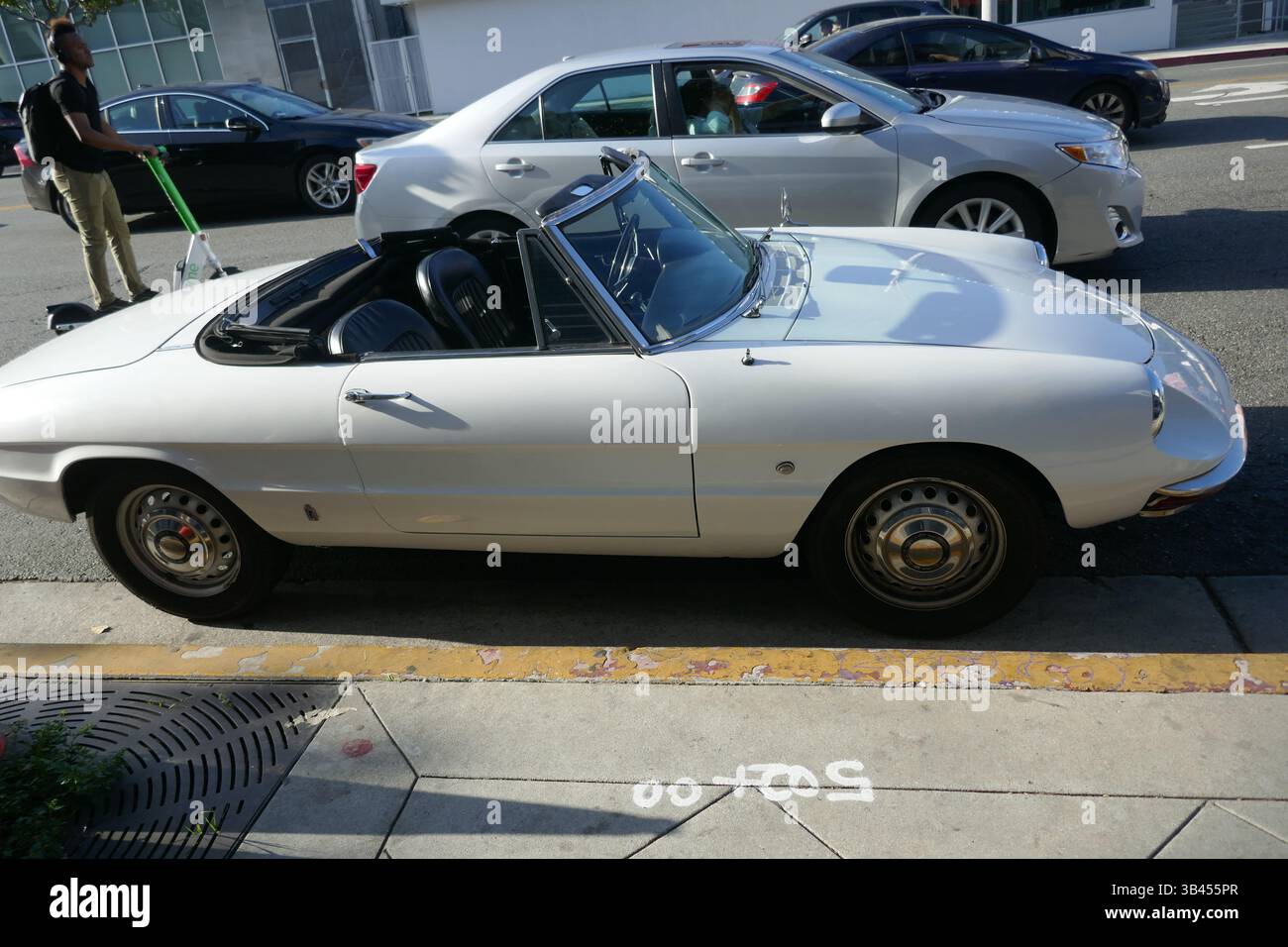 Los Angeles, California, USA 29th April 2025 Alpha Romeo Car on Sunset ...