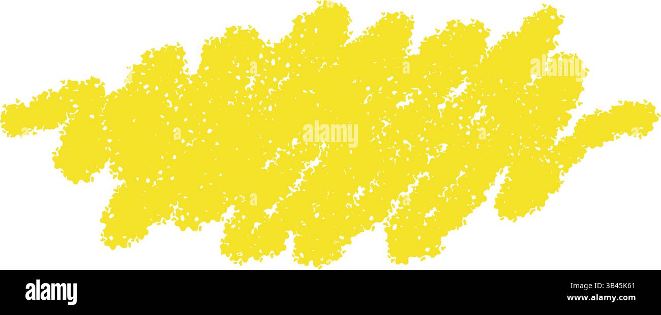 Crayon Drawing Texture Background Isolated On A White Background. Vector Illustration. Stock Vector