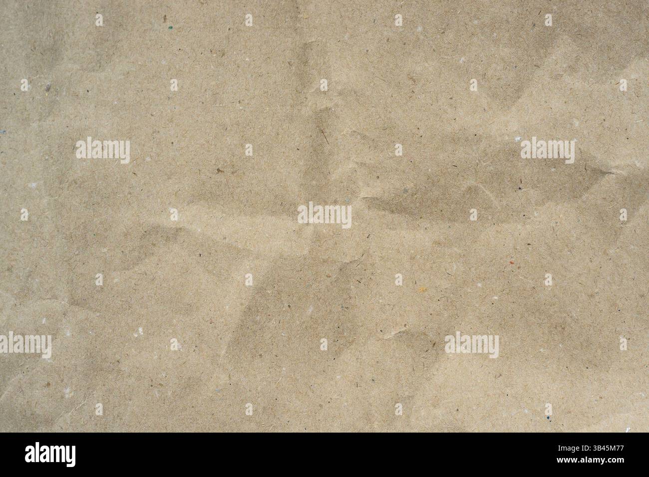 Grunge vintage old paper background. Brown crumpled paper texture. Stock Photo