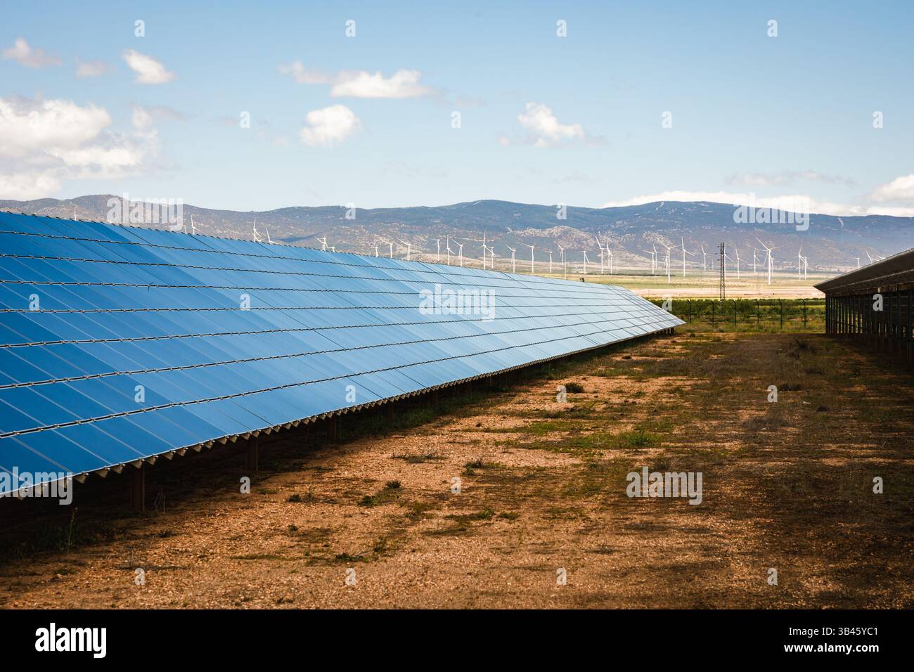 Expansive solar panel installation hi-res stock photography and images ...