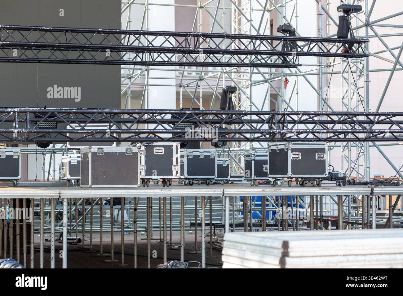 Nissan Stadium (B&W)