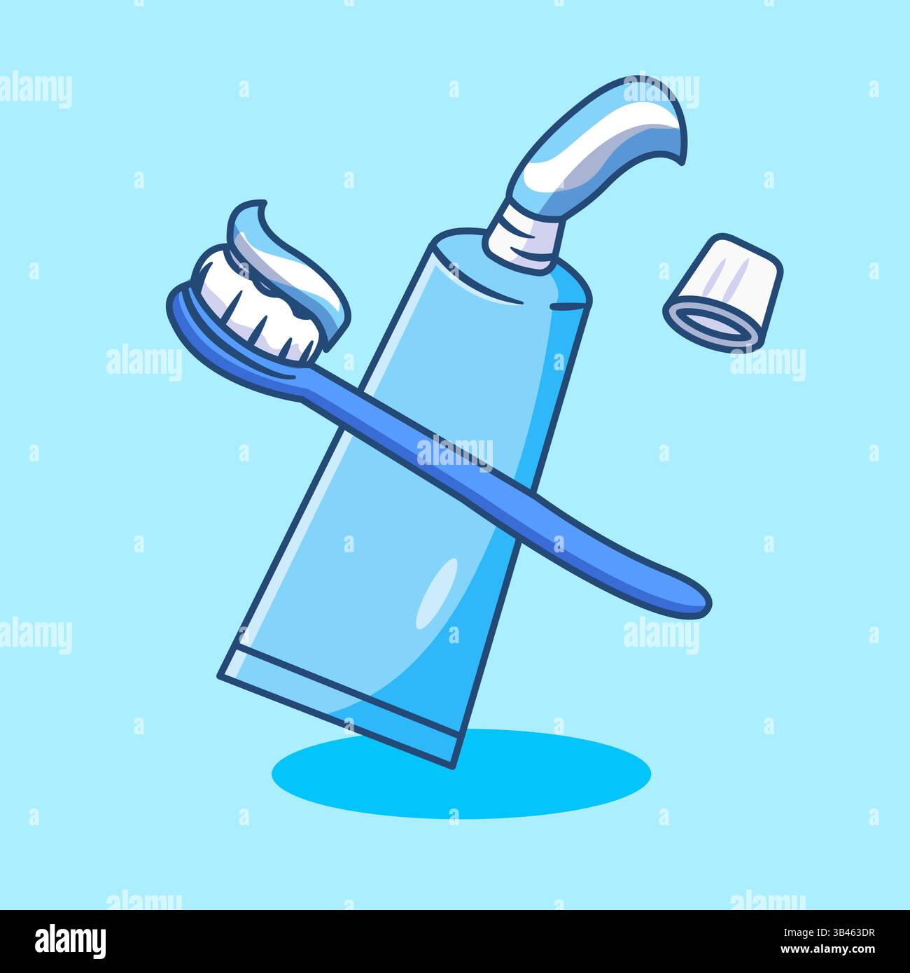 Toothbrush, toothpaste and hygiene for dental care and oral hygiene ...