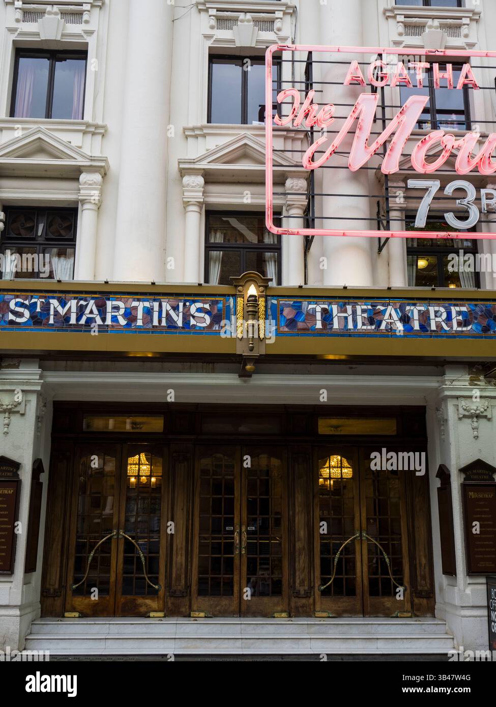 St Martins Theatre, Agatha Christie, The Mousetrap, Soho, London ...