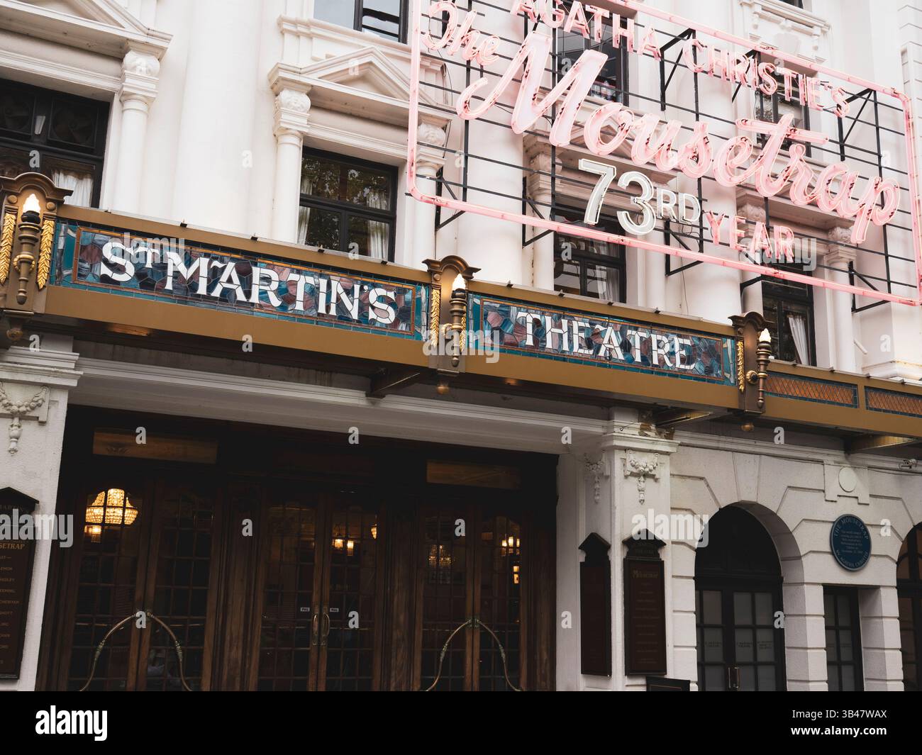 St Martins Theatre, Agatha Christie, The Mousetrap, Soho, London ...
