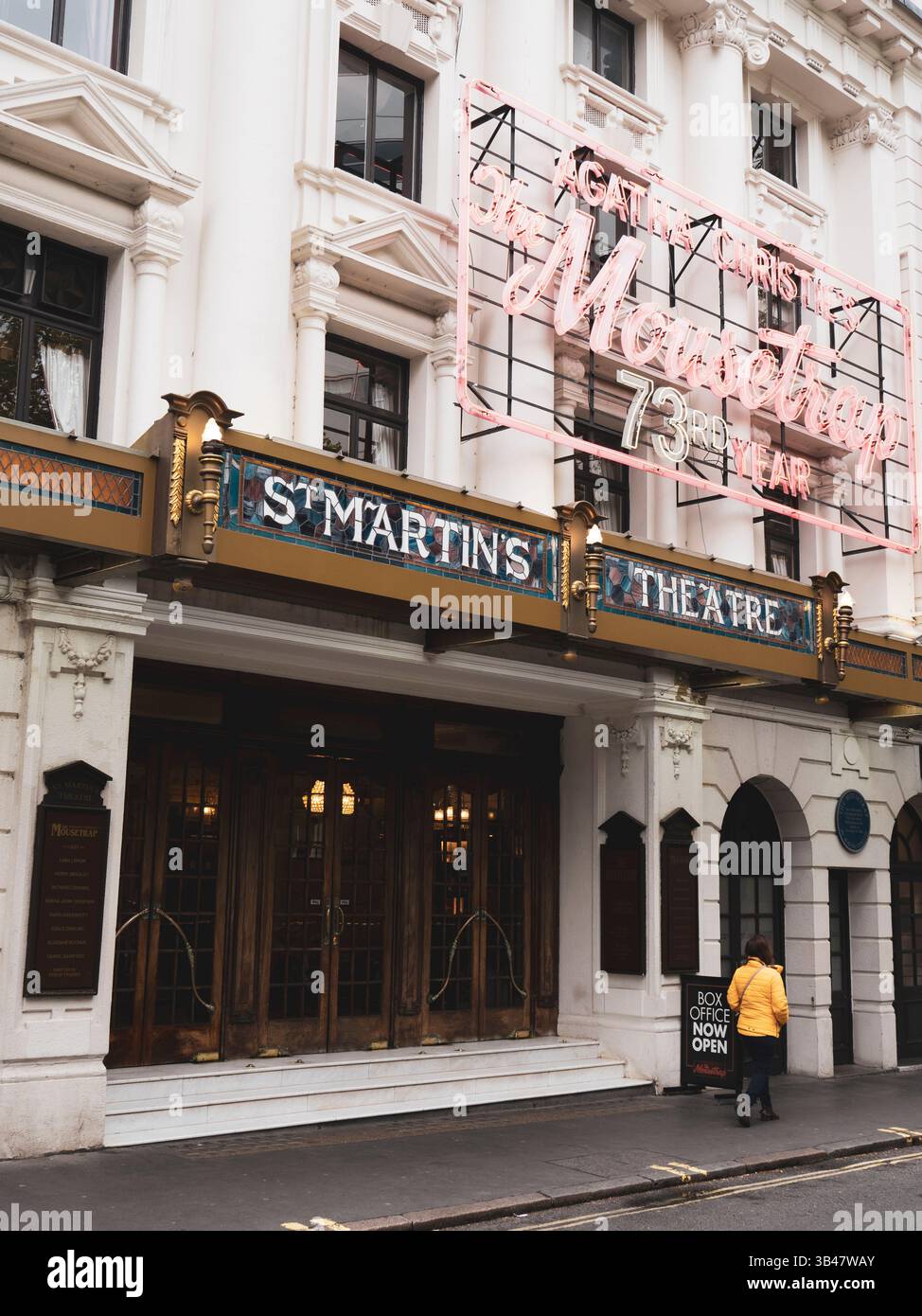 St Martins Theatre, Agatha Christie, The Mousetrap, Soho, London ...