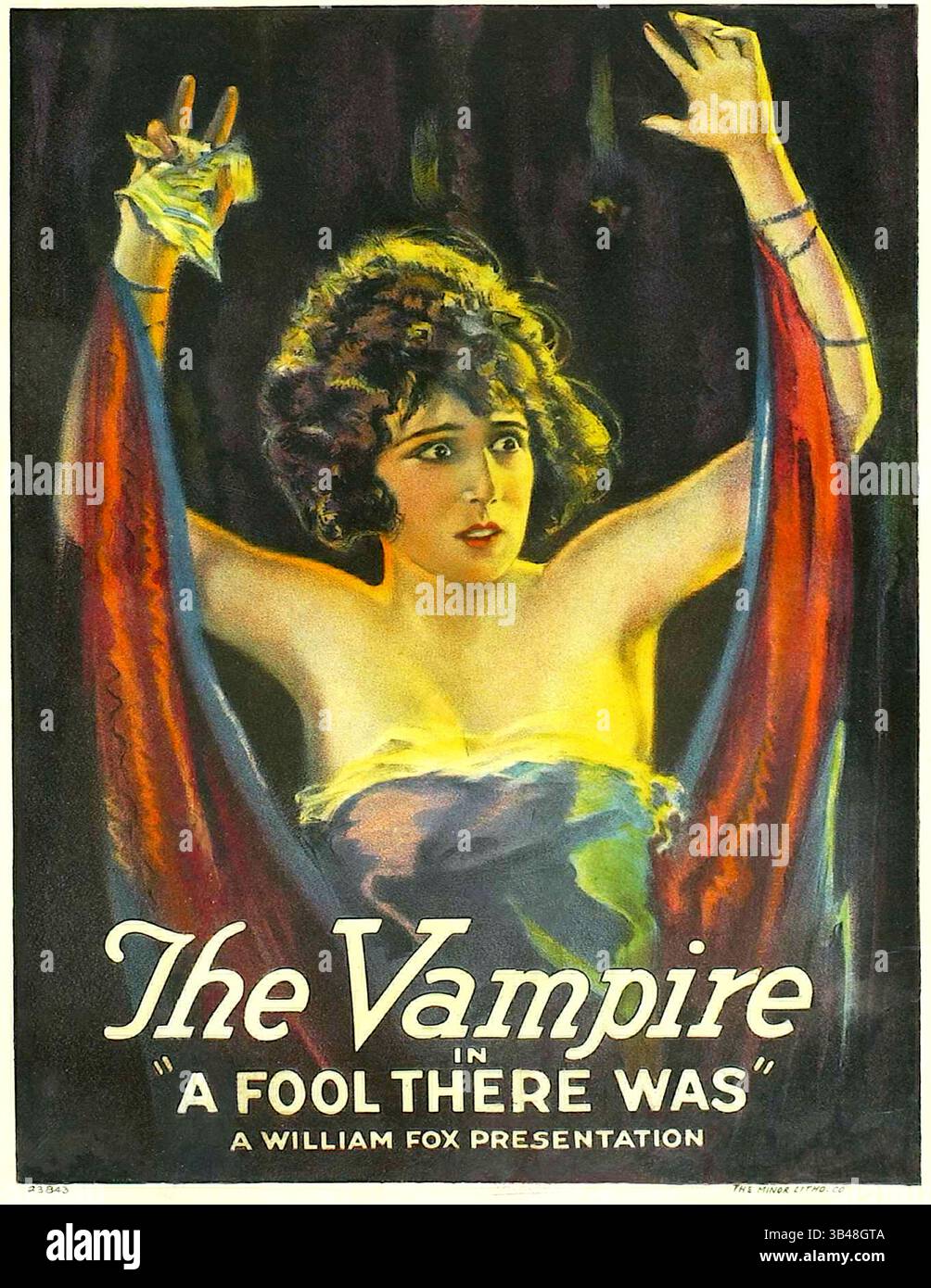 A Fool There Was - The Vampire - 1915 Stock Photo