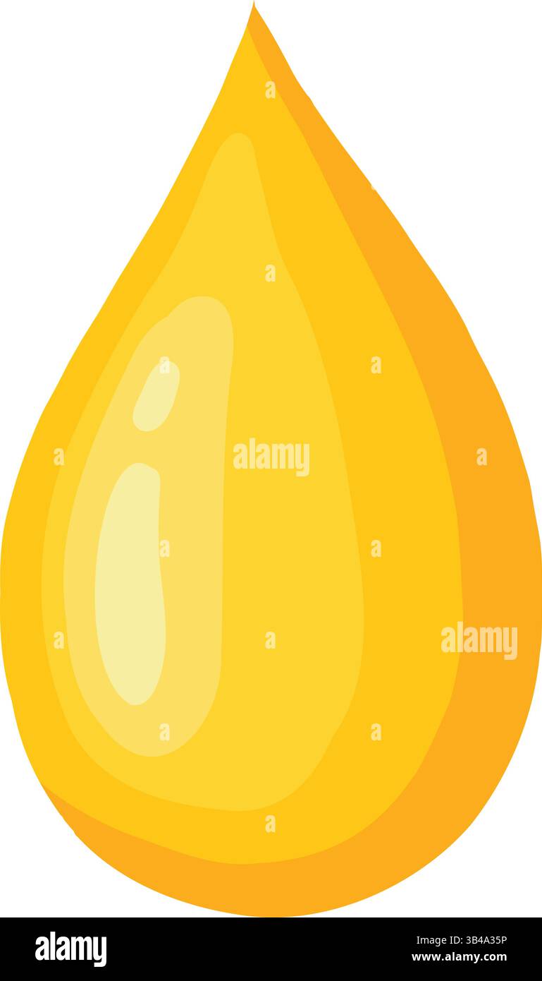 Cartoon honey dripping icon. Sticky sweet dripping spots, flowing sugar ...
