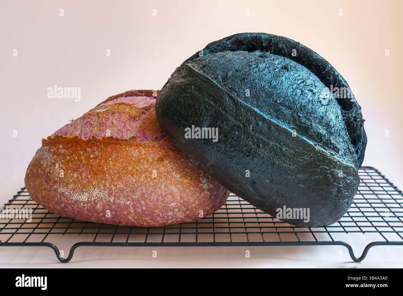 Unusual and creative colorful artisan sourdough bread Stock Photo - Alamy