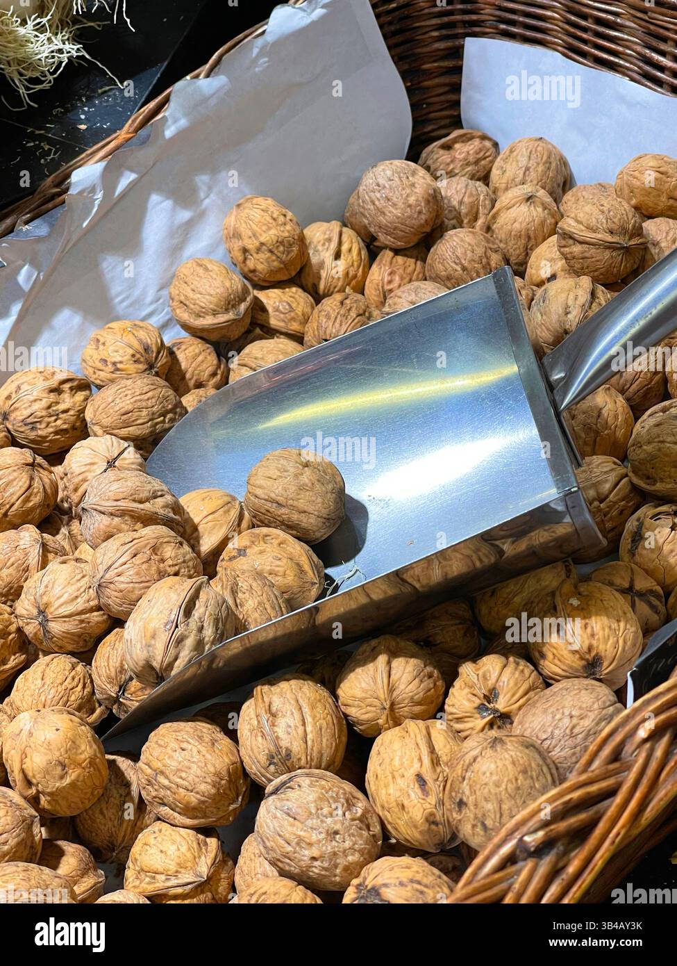 Walnuts. Stock Photo