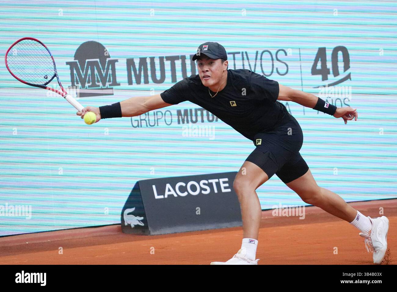 Brandon Nakashima of USA during the Mutua Madrid Open 2025, ATP Masters