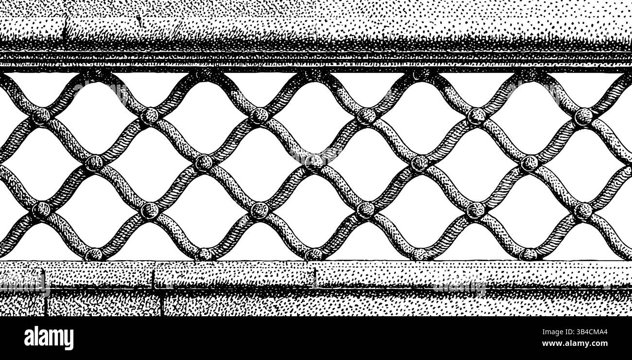 Engraved Chain Pattern Chain pattern hi-res stock photography and images - Alamy