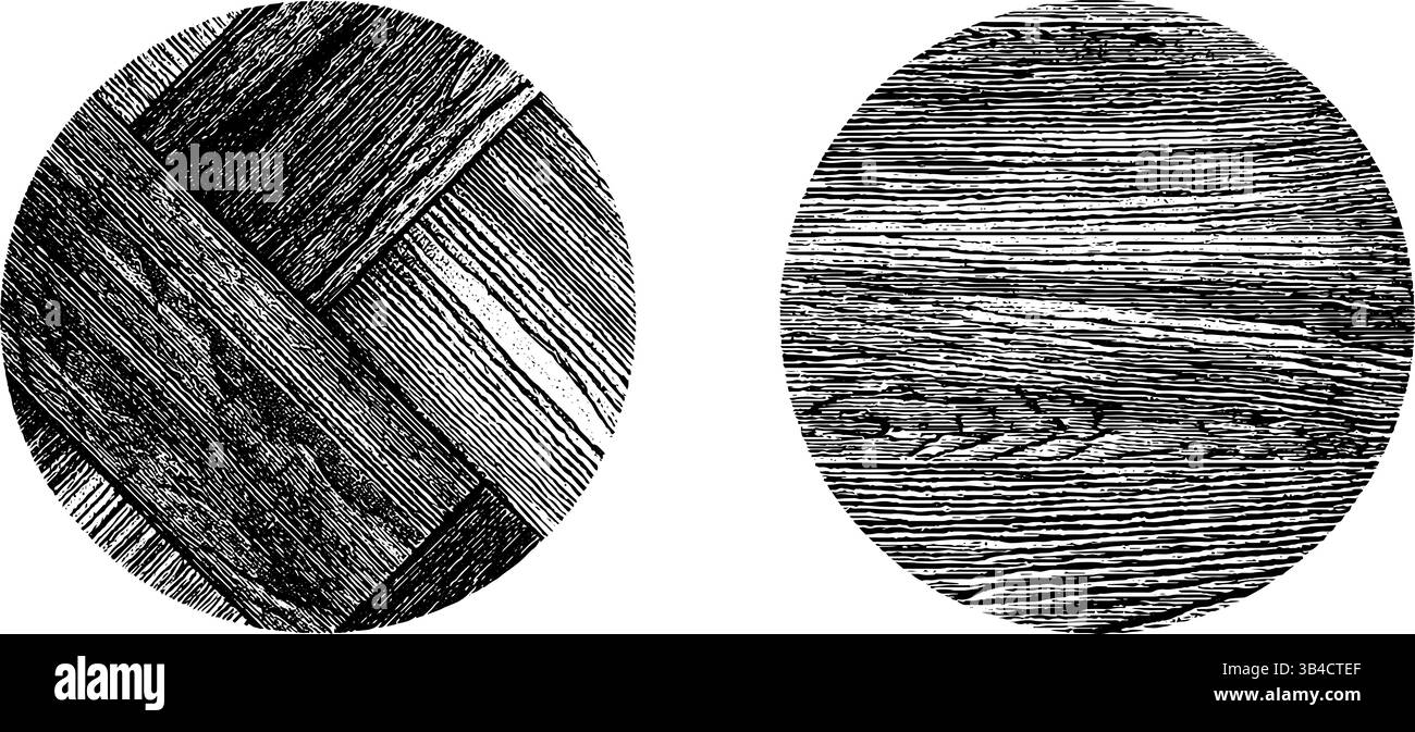 Detailed engraved illustrations of leather textures for design projects ...